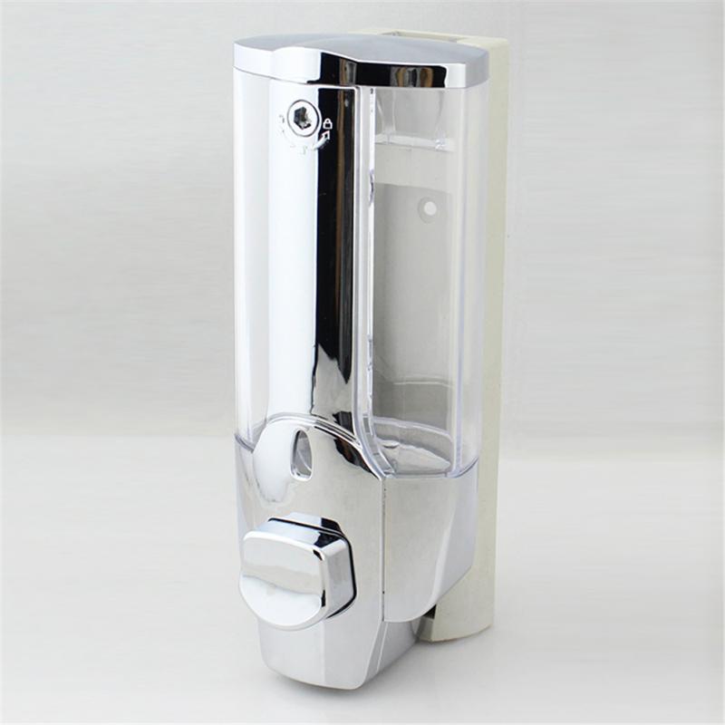 1/2pcs Household Wall Mounted Bathroom Soap Dispenser Shower Gel Liquid Pump Hand Wash 350ml Kitchen Bathroom Soap Dispensers