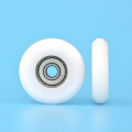 5pcs Plastic-coated bearing pulley 626ZZ rolling wheel 3D printer Eurocode 2020 track aluminium profile guide wheel 6*36*9