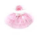 2019 Summer Lovely Newborn Ball Gown Mesh Skirt Girls Tutu Skirt Pettiskirt 3 Colors Girls Ballet Dance Skirts for 0-24M Baby