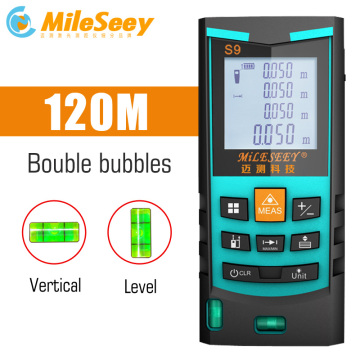 Mileseey Laser Rangefinder Digital Laser Distance Meter laser range finder tape distance measurer tool