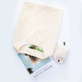 Reusable Cotton ECO Shopping Bag Women Men Travel Shopper Tote Storage Bags Foldable Buttons