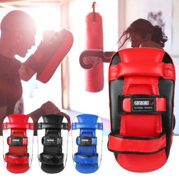Boxing Glove Kick Boxing Muay Thai Punching Pad Curved Strike Shield Boxing Outdoor Sports Mitten Boxing Practice Equipment