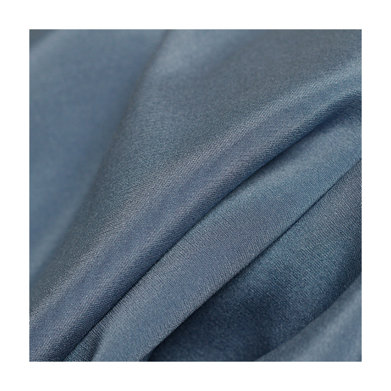 Red Raspberry 24momme Blue Elastic Silk Crepe De Chine Fabrics 100%Silk Garment Materials Women Dress Sewing Cloth Freeshipping