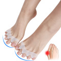 2Pcs/Pack Multifunctional Hallux Valgus Foot Toes Separator Gel Toe Bunion Corrector Shield Orthopedic Braces 5 Color