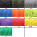 YoouPara 100 Feet Reflective Paracord 10 colors 7 Strand Outdoor Campling Tent Wind Parachute Rope Survival Emergence Rope Cord