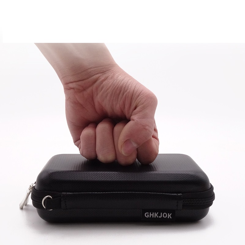 GHKJOK 2.5 inch HDD Protection Bag Hard Drive Storage Case for External Portable HDD SSD U Disk Power Bank Pen drive