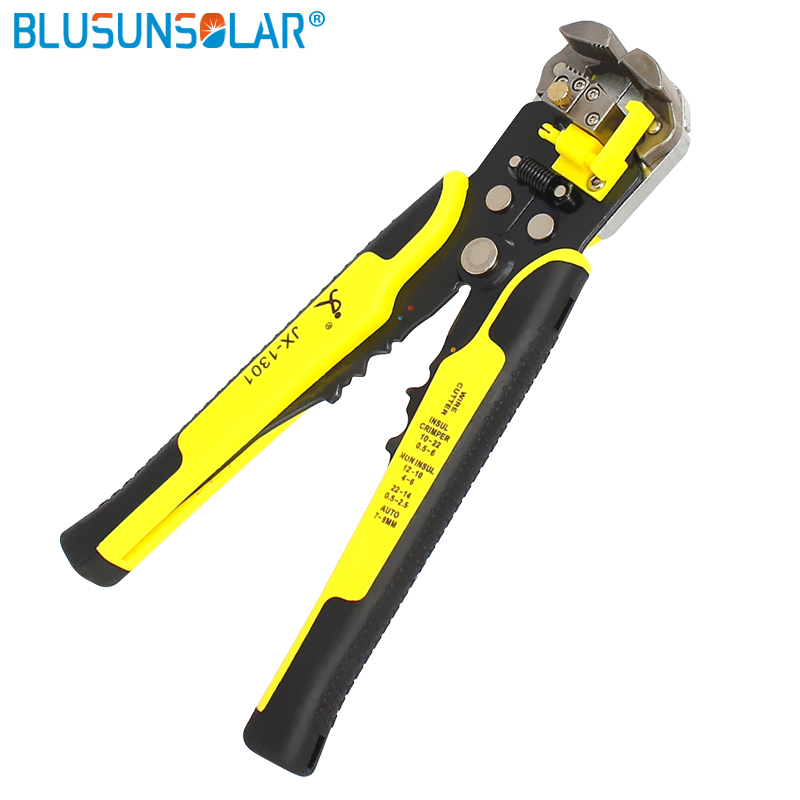 Automatic Cable Wire Stripper Self Adjusting Crimper Terminal Tool AWG24-10(0.2-6.0MM2)