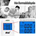 Indoor Portable LCD Formaldehyde Detector Multifunctional Household Air Detector Intelligent Air Quality Monitor Gas Analyzer