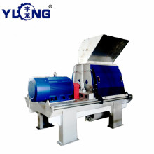 YULONG GXP75*55 rubber wood chips hammer mill