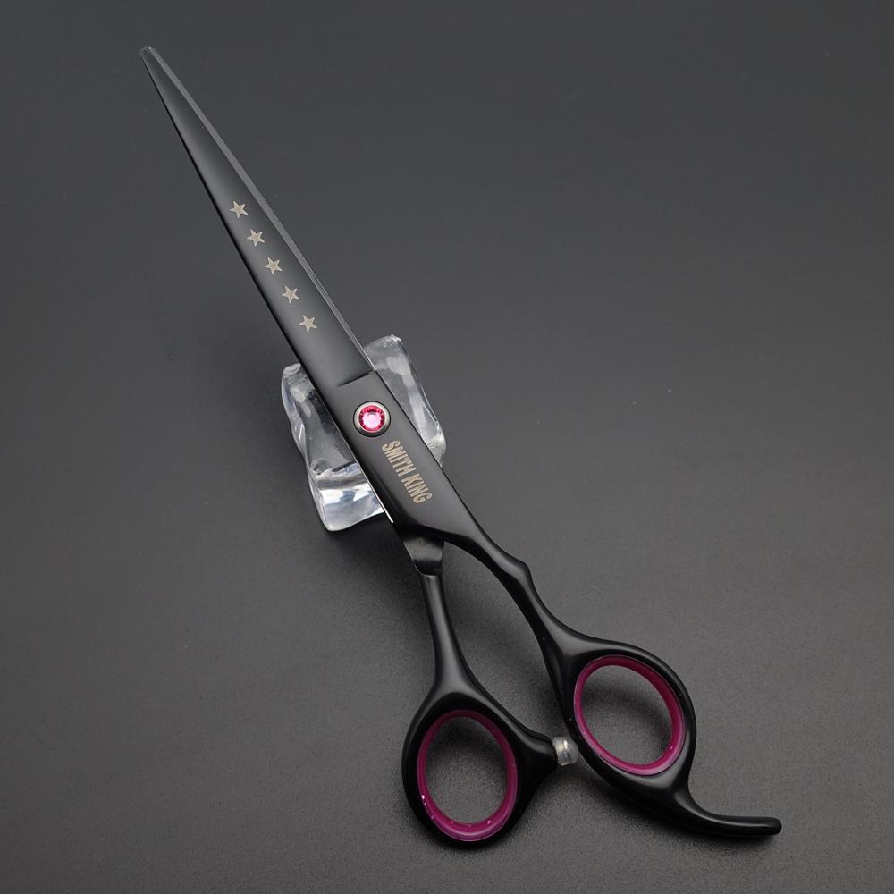 7〞 Professional Hairdressing scissors/Shears,7 inch Laser wire Cutting scissors Fine serrated blade Non-slip design!