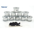 POWGE 20 Teeth HTD 5M Synchronous Timing Pulley Bore 5/6/6.35/7/8/10/12/14/15/16/17/18/19mm for Width 15/20mm HTD5M 20T 20Teeth