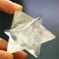 Natural Crystal Quartz Merkaba Stars Gemstone Unicursal Hexagram Great for Meditation Healing Positive Healing Balancing Set