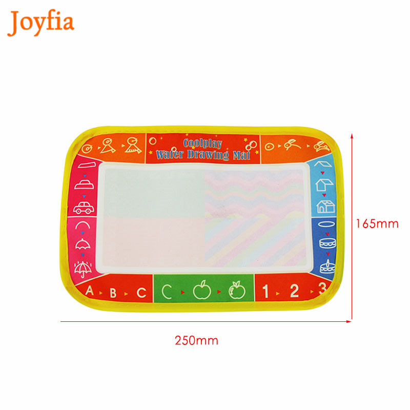 25*16.5cm Water Drawing Mat & Magic Pen Doodle Painting Board Water Drawing Toys Early Learning Educational Toys for Kids #