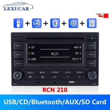 LEXUCAR RCN210 Car Radio 2 din CD Player Bluetooth USB MP3 AUX RCN 210 9N 31G 035 185 For VW Polo 9N Golf Jetta MK4 Passat B5