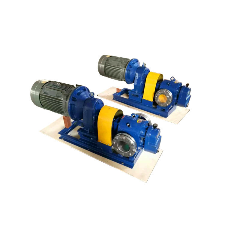 Roots Oil Pump High Viscosity Liquid Transfer Pump Insulated Rotor Pump Belt Connection8
