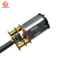 DC 3V 6V 12V 15 30 60 100 150 300 600 800 1000RPM Micro Metal Gear Motor GA12-N20 M4*100mm thread electric reduction gear motor