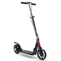 Two wheels Folding Kick Scooter for Adults Kids Portable Foot Scooter Height Adjustable Aluminum Alloy Disc Brake PU Wheels