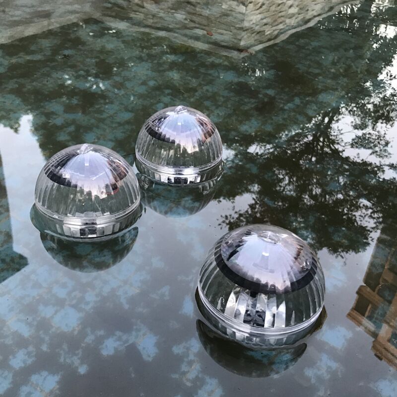 Waterproof Ball Solar Floating Underwater lights Solar Garden Swimming Pool Fountain Fish Tank lights Disco Hot Tub Spa Lamp