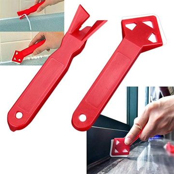 2Pcs/Set Silicone Window Door Glass Cement Scraper Tool Remover Spatula Glue Shovel Squeegees Silicone Spreader Spatula Tool