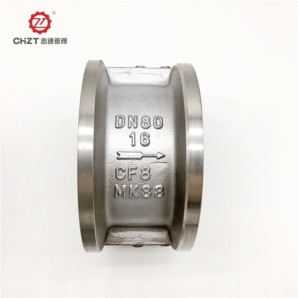 Dn80 Wafer Double Flap Check Valve