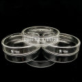 2pcs 100mm Borosilicate glass Petri Culture Dish For Chemistry Laboratory Bacterial Yeast glass vessel