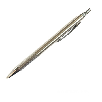 Silver Tungsten Tip Scriber Engraving Pen with Clip for Glass Ceramic Metal Sheet WWO66
