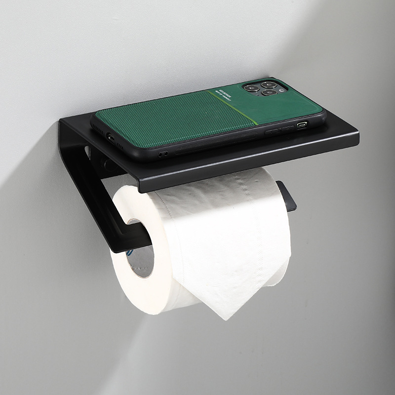 Mobile phone black paper holder bathroom accessories box toilet box