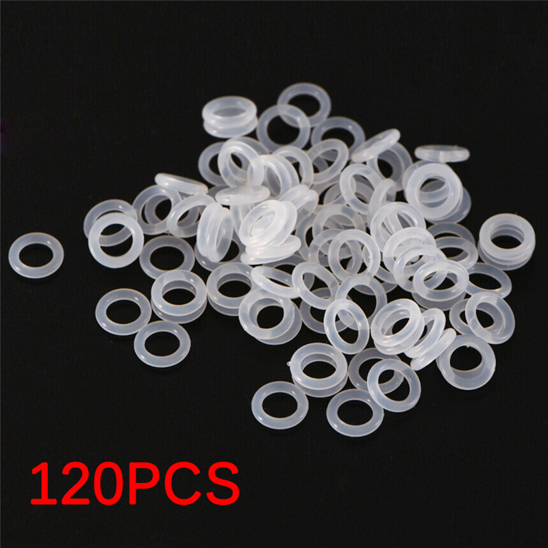 120pcs/bag O Ring Keyboard Switch Dampeners Keyboards Accessories White For Keyboard Dampers Keycap O Ring Replace Part Rubber