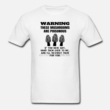 Men t shirt Funny Sarcastic Morel Morchella Mushroom Hunter(1) tshirts Women-tshirt