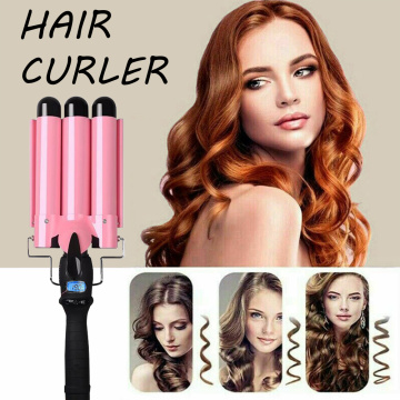 3 Barrels Hair Curling Iron Automatic Perm Splint Ceramic Hair Curler Professional Hair Waver Styling Tools Hair Styler Wand