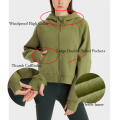 Winter Women Jackets Equestrian Fleece