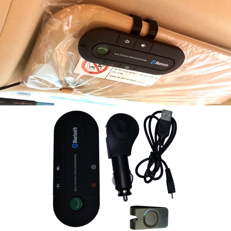 Car Visor On-board Bluetooth Speakerphone Car Bluetooth Phone Bluetooth Hands Free Portable Wireless Bluetooth