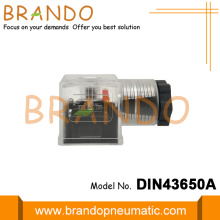 DIN 43650A Female Thread Electro Valve Connector