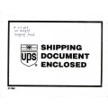 UPS Shipping document envelope