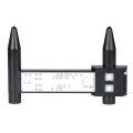 BHTS-PCD Gauge Ruler Rim Car Wheel Bolt Pattern Measuring Gauge Tool Hole 4 5 6 8 Lug