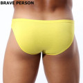 Brave Person Brief Men Underwear Sexy Bulge Pouch Male Briefs Gay Modal Seamless Sexy Mens Under Wear Low Waist Slip Homme Penis