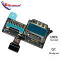 Original For Samsung S4 Mini i9195 I9190 Sim Tray SD Card Micro Reader Holder Flex Cable Sim Slot Replacement parts