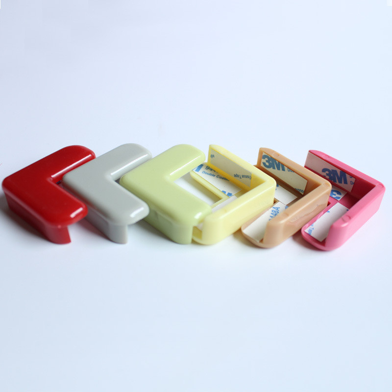 4Pcs/set Baby Safety L Shape Candy Colors Protector Cover Table Corner Guards Children Protection Furnitures Edge Corner Guards