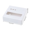 86 Type Plastic Project Box Enclosure Case for DIY LCD1602 Meter Tester with Button U4LB