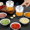 Electric Garlic Masher USB Charging Ginger Chili Cutting Machine Food Chopper Meat Grinder Mincer Kitchen Cutting Tools