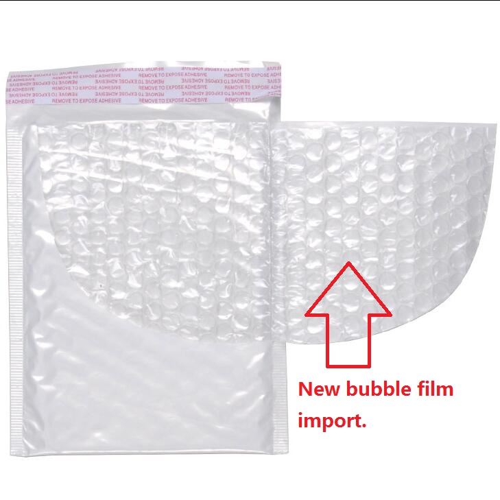 30pcs White self adhesive bag plastic Pearl Film Bubble Envelope Courier Bags Jewelry packing bags Padded Shipping Mailing Bags