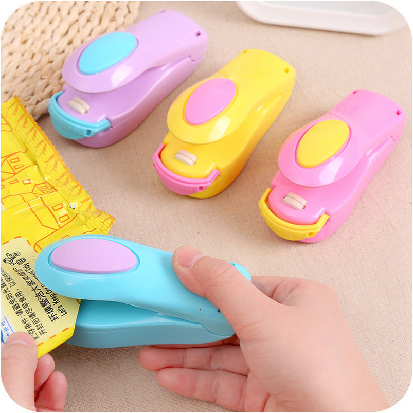 Kitchen AccessoriesTools Mini Portable Food Clip Heat Sealing Machine Sealer Home Snack Bag Sealer Kitchen Utensils Gadget Item