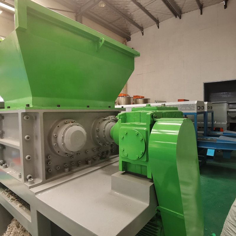 Film Double Shaft Shredder Machine