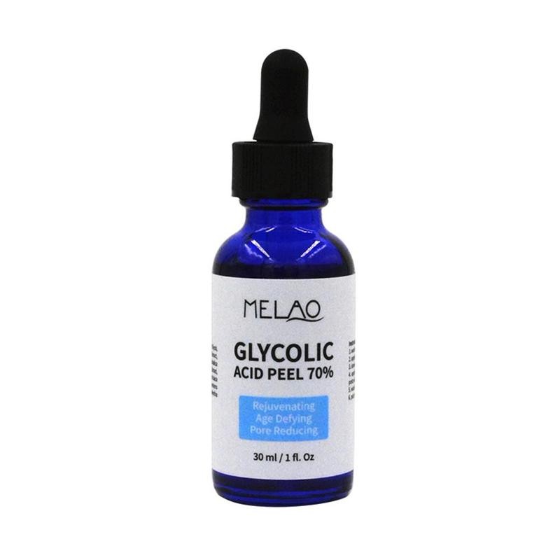 30ml Glycolic Acid Peel Repair Face Serum Solution Shrink Pores Brighten Skin Color Balance Water And Oil Improve Acne Skin Care