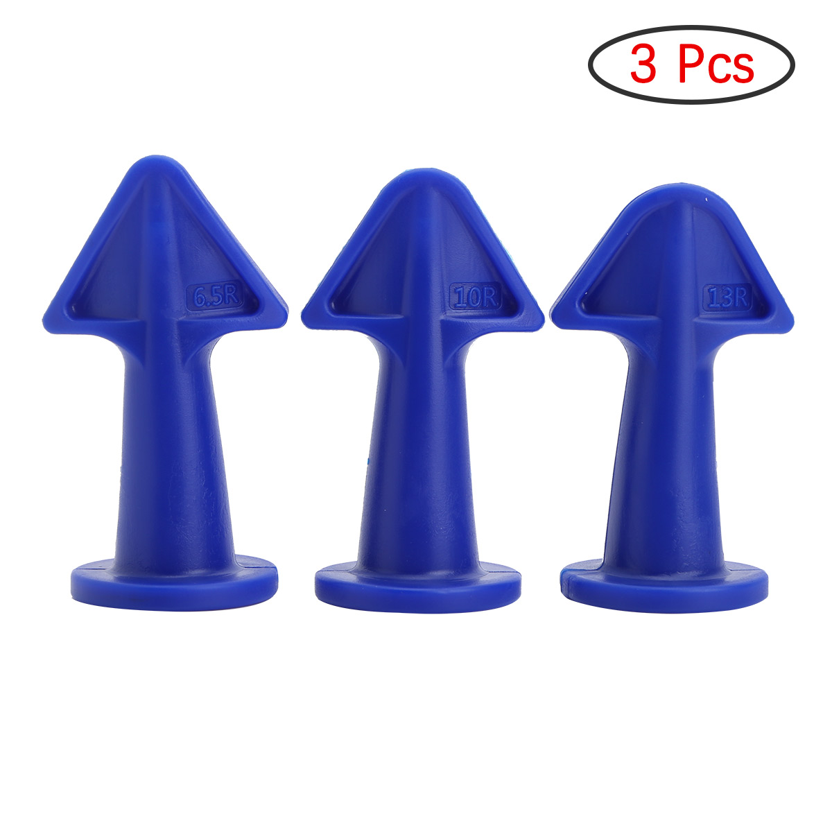 3pcs Nozzle Scraper Sealant Kit Applicator Finishing Tool Caulk Floor Cleaning Tile Dirt Spatula Caulk Nozzle Applicator Grout