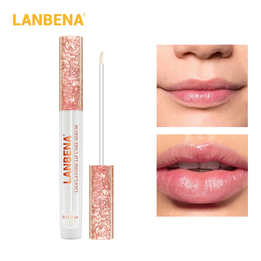 LANBENA Moisturizing Color Change Lip Balm Skin Care Anti Aging Makeup Lip Care Beauty Nourishing Lipstick Plant Essence
