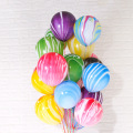5/10pcs 10/12Inch Colorful Agate Marble Latex Balloons Wedding Birthday Party Baby Shower Decoration Kid Favor Air Helium Globos