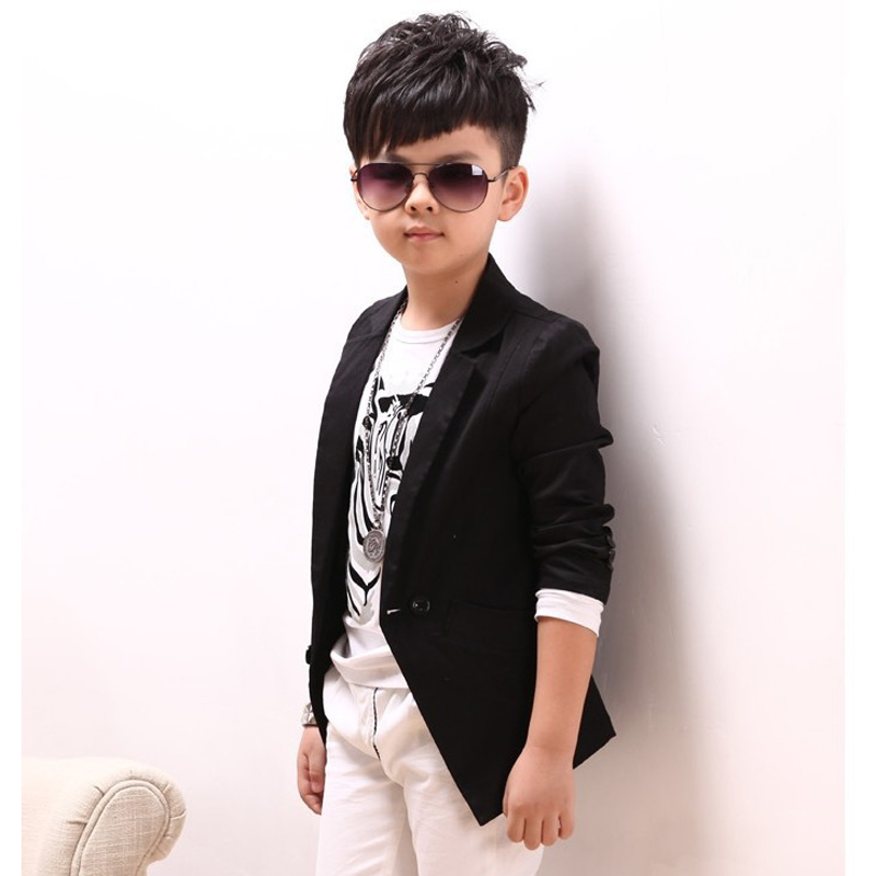 ActhInK New Kids Casual Suits Jacket Boys Korean Style Blazer Children Wedding Blazers for Boys Big Teenager Boys Casual Blazers