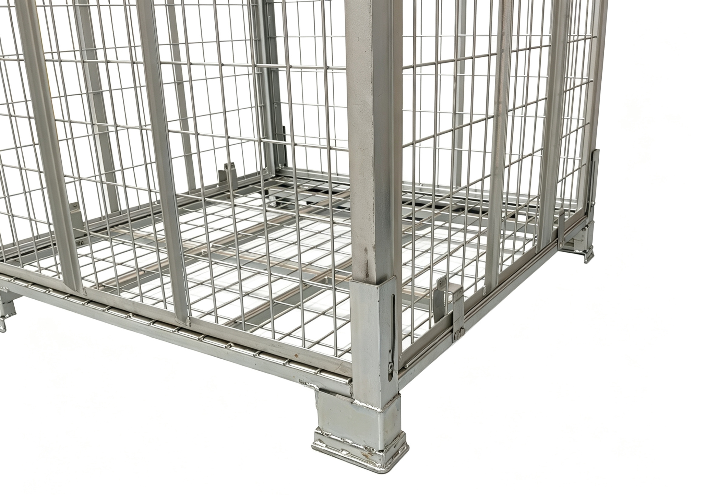 Foldable Wire Mesh Pallet Cage