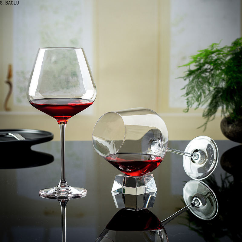 Originality Transparent Glass Burgundy Wine Cup Classic European And American Style Bar, Restaurant, Winery Best Friends Gifts